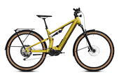 Flyer GorocX 4.10 27"/29" SUV Fullsyspension E-Bike 10-Gang Deore 630Wh Fit System 20.1 Ah erwachsenenfahrrad 10 Gang Kettenschaltung gold Flyer Rahmenhöhe: M