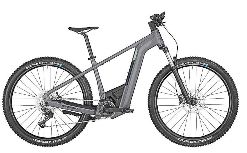 Bergamont E-Revox Pro 29" MTB-E-Bike 11-Gang Shimano Kettenschaltung 750Wh Smart 20,8 Ah Herrenfahrrad 11 Gang Kettenschaltung grau Bosch Rahmenhöhe: S (48 cm)