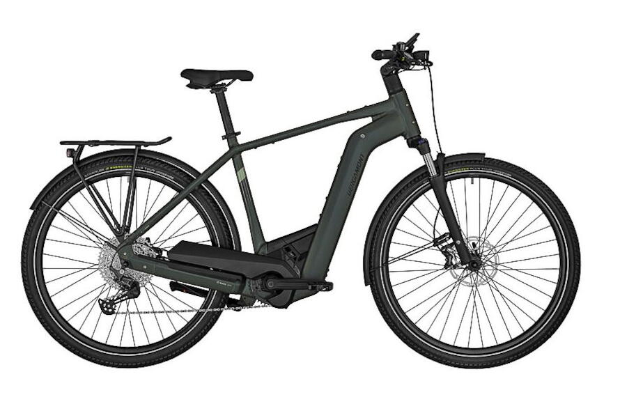 Bergamont E-Horizon Expert6 Gent 28" Trekking E-Bike Deore 12K, CX 85Nm, 625Wh Intube 17,4 Ah Herrenfahrrad 12 Gang Kettenschaltung grün Bosch Rahmenhöhe: 52 cm